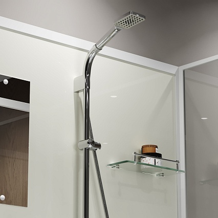 Душевая кабина Niagara Standart ST120/90/15Q/BK 120x90 стекло прозрачное, без крыши, без г/м