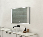 Зеркало Art&Max Arezzo 100x80, белый