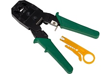 Кримпер для обжима 8P8C / 6P6C / 4P4C /ht-200/, заделка витой пары /ht-318М/ Rexant ht-315 12-3441