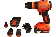 Аккумуляторная дрель Felisatti ДА-18В с съемными насадками FE-00001614