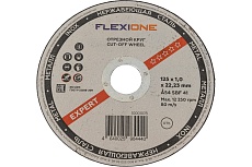 Круг отрезной по металлу и нержавейке (125х1.0х22.23 мм; тип 41) Flexione 10001078