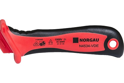 Нож с прямым лезвием Norgau VDE, 215 мм, тип N4534-VDE 067367014