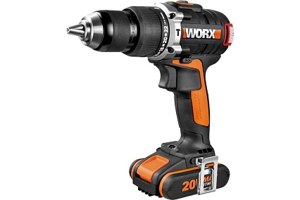 Бесщеточная аккумуляторная ударная дрель-шуруповерт Worx WX373