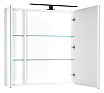 Зеркальный шкаф Aquanet Эвора 100 см белый