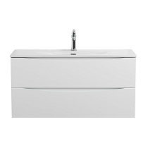 Мебель для ванной BelBagno Marino-Cer-Mini 90 см Bianco Lucido