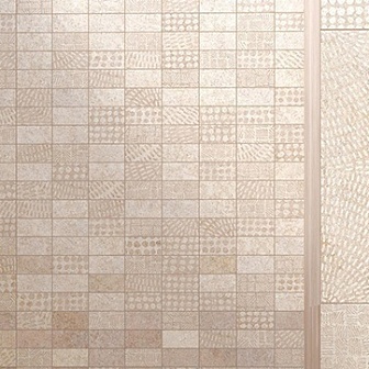 Мозаика Vitra Stone-X кремовая, матовая 30х30 (5x10) см, K9498888R001VTE0