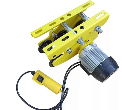 Электрическая каретка OCALIFT HD для тали РА 600/1200, 1200 кг, 220 в, 6 колёс OCAt1200220v