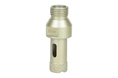 Коронка алмазная, вакуумное спекание (20х40 мм; 1/2&quot;; М14) TECH-NICK TUK 136.600.6676