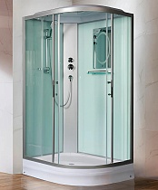 Душевая кабина WeltWasser WW500 WERRA XL 1202 L 120x90 хром, прозрачное 10000014053