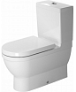 Чаша для унитаза Duravit Starck 3 01280900001 с антигрязевым покрытием