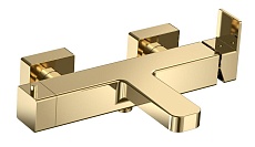 Смеситель для ванны AQUAme Savona AQM6812GG полированное золото