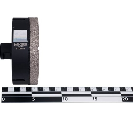 Коронка алмазная универсальная MKSS Toolbox KS2803 HARD 110 мм, M14 для УШМ KS28030110