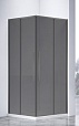 Душевой уголок Vincea Слим-Н (Slim-N) VSS-4SN900CGGM 90x90 вороненая сталь, тонированный