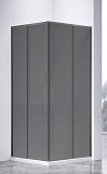 Душевой уголок Vincea Слим-Н (Slim-N) VSS-4SN900CGGM 90x90 вороненая сталь, тонированный