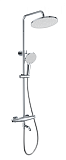 Душевая стойка Wonzon&Woghand Capsule WW-B3031-A2-CR термостат, хром