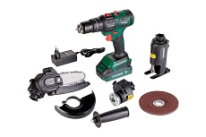 Многофункциональный аккумуляторный инструмент Favourite Li-ion, 21 В, 2 Ач, бесщеточный двигатель в комплекте с ЗУ, АКБ 2 Ач One battery system OBS 2102KIT