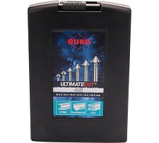 Набор зенковок UltimateCut 4s 90 градусов, 6.3-20.5 мм, 4z, HSS-G, 6 шт RUKO 102890RO