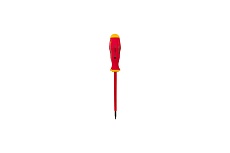 Отвертка EKF Professional SL4x0.8 мм, VDE 1000В sl-4-0.8-pro-in