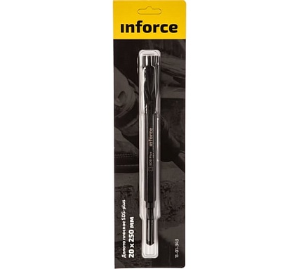 Долото плоское (20х250 мм; SDS+) Inforce 11-01-343
