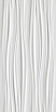 Плитка Atlas Concorde 3D White Curvy Matt 30,5x56 см, 600010001987