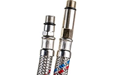 Гибкая подводка для смесителей Gigant 1/2&quot;хМ10x80 см, г/ш P-80-M10