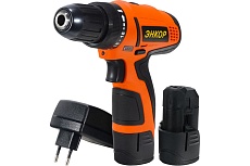 Аккумуляторная дрель-шуруповерт Энкор ДША-2 12ЭР/10Л 50022