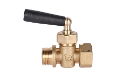 Кран для манометра STOUT ВР/НР, 1/2&quot; SMN-0010-000215 RG008ULPFBO72T