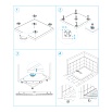 Ножки для поддона RGW 03230111-31 N-01 STM, ST, STL