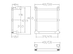 Полотенцесушитель электрический Margaroli Sole 5124703CRNB 53x46 хром