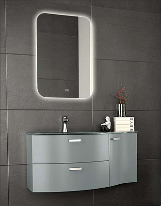 Зеркало Silver Mirrors Pallada 68x91 см с подсветкой, подогревом