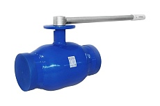 Шаровой кран TEMPER 282 Ду125 Ру25 приварной стальной, фланец под привод D160-05748