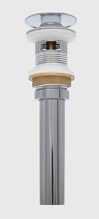 Донный клапан AQUAme AQM7001-1 с переливом, хром