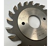 Подрезная пила для форматно-раскроечных станков 80x20x2.8/3.6 мм, Z=10+10 Woodtec ВИ 325884