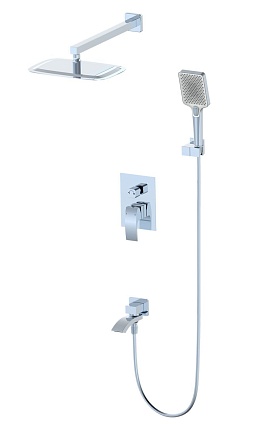 Душевой набор Wonzon&Woghand Fit WW-88939009A-CR хром