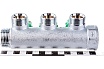 Регулирующий коллектор FAR 1" ВР-НР с 3 отв. 3/4" НР межосев. 45 мм FK 3822 134
