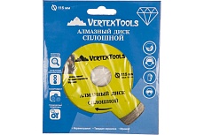 Диск алмазный сплошной (115х22.2 мм) Vertextools 04-115-19