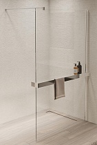 Душевая перегородка Vincea Walk-In VSW-1HR900CL 90x200 хром, прозрачное