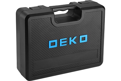 Аккумуляторная дрель-шуруповерт Deko GCD12DU3 SET3 в кейсе + оснастка 13 шт, 12В, 2х1.5Ач, з/у 063-4097