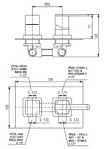 Смеситель для ванны Rav Slezak Loira LR586KZ