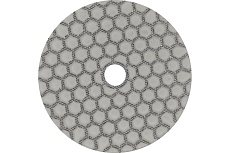 Круг алмазный гибкий шлифовальный &quot;Черепашка&quot; для мрамора 100 мм, сухое шлифование, Р1000 Vertextools 13-100-1000