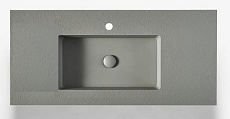 Раковина Acquabella ON-TOP Integra SF 120 см CEMENTO (консольная)