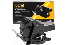 Тиски стальные поворотные с наковальней JCB 4&quot;-100мм JCB-6540304(58989)