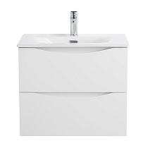 Тумба с раковиной BelBagno Marino-Cer-N 60 см Bianco Lucido