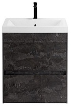Мебель для ванной Art&Max Family-M 40 см, 2 ящика, Iron Stone