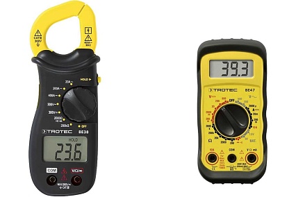 Комплект Trotec токовые клещи BE38 и мультиметр BE47 BE-set1