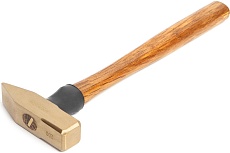 Молоток HORTZ сл. 0.2 кв/боек сплав AlCu искробезопасный с дер. рукояткой HOR 1098245