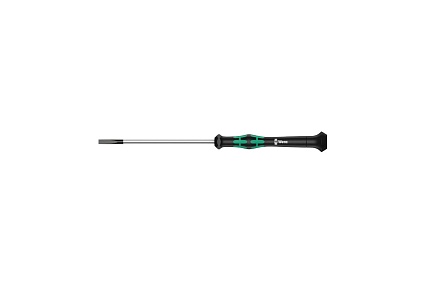 Шлицевая отвёртка для прецизионных работ WERA SL 0.30 x 1.8 x 40 мм WE-117993