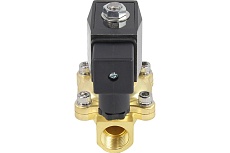 Электромагнитный клапан соленоидный двухходовой DN.ru VS2W-200V-NC Ду15 Ру10 220B D130-01011