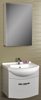 Мебель для ванной Dreja Alfa 55, белая