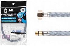 Подводка гибкая AV Engineering Nylon, иголка м10 короткая - гайка 1/2, 150 см AVE211150